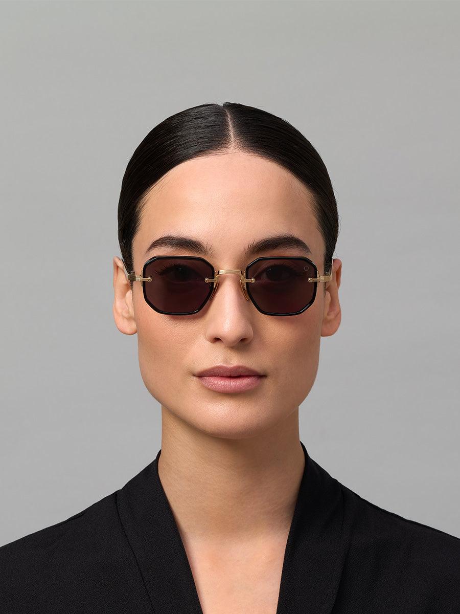 Juno-Two Dark Crystal Brown 307B sunglasses - sunglasscurator