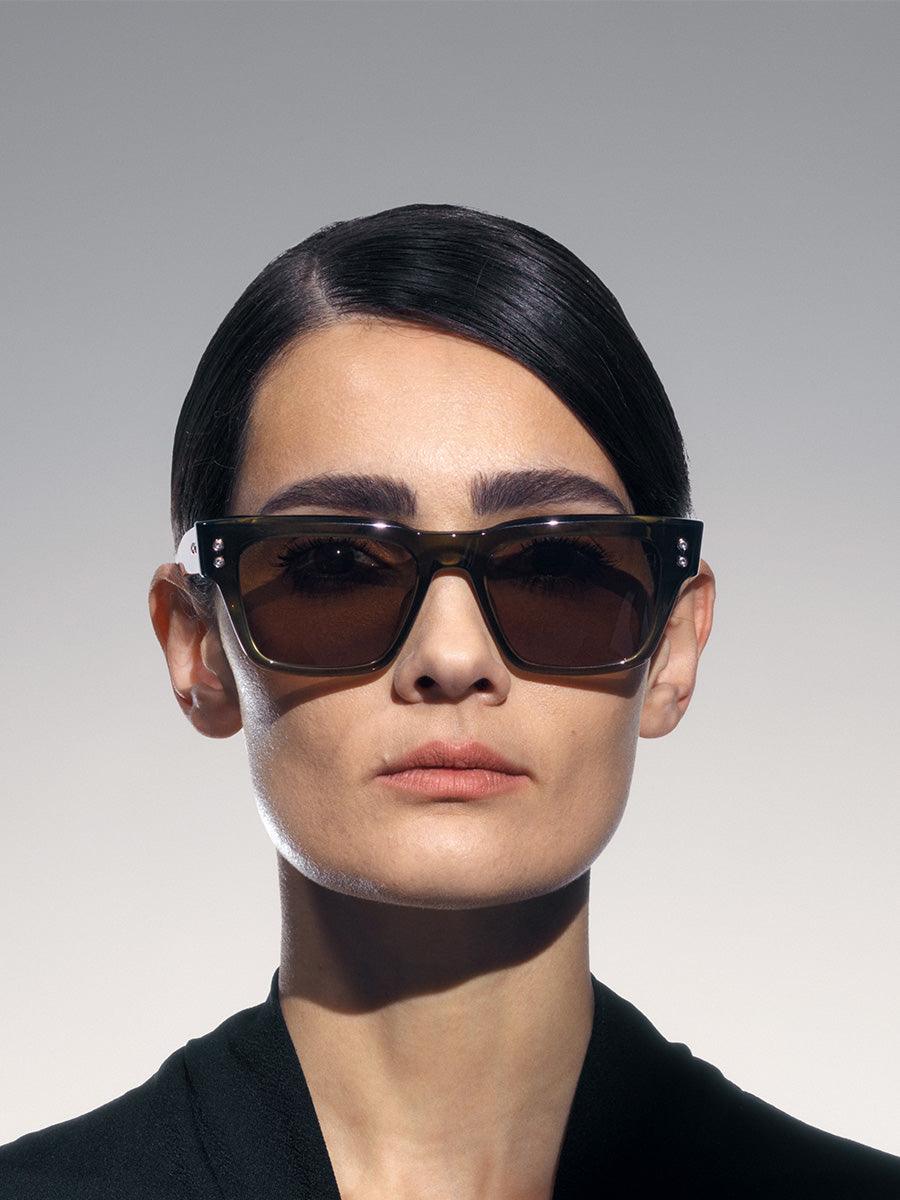 Columba Olive 100C sunglasses - sunglasscurator