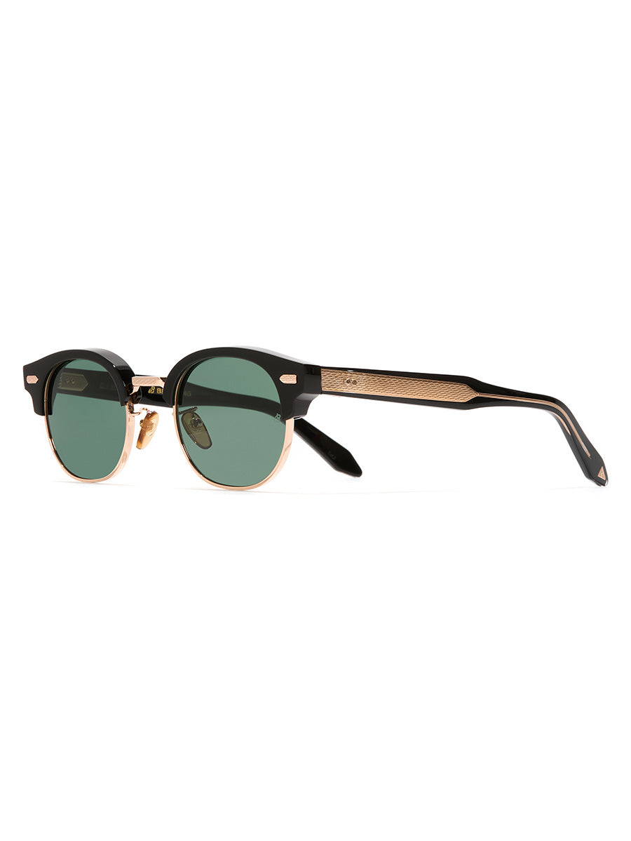 BREITLING 0003 Biarritz 18K Red Gold Black sunglasses