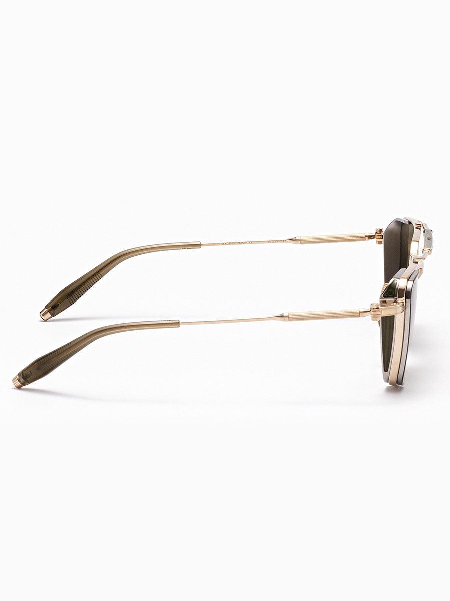Hera Brushed White Gold 203-A sunglasses - sunglasscurator