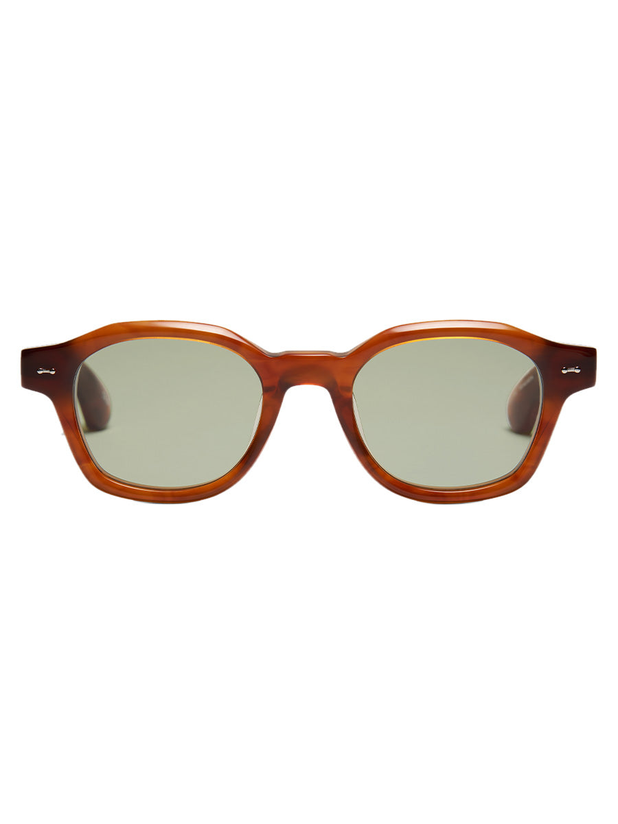 S128 Skyloop Walnut Graphite Green sunglasses