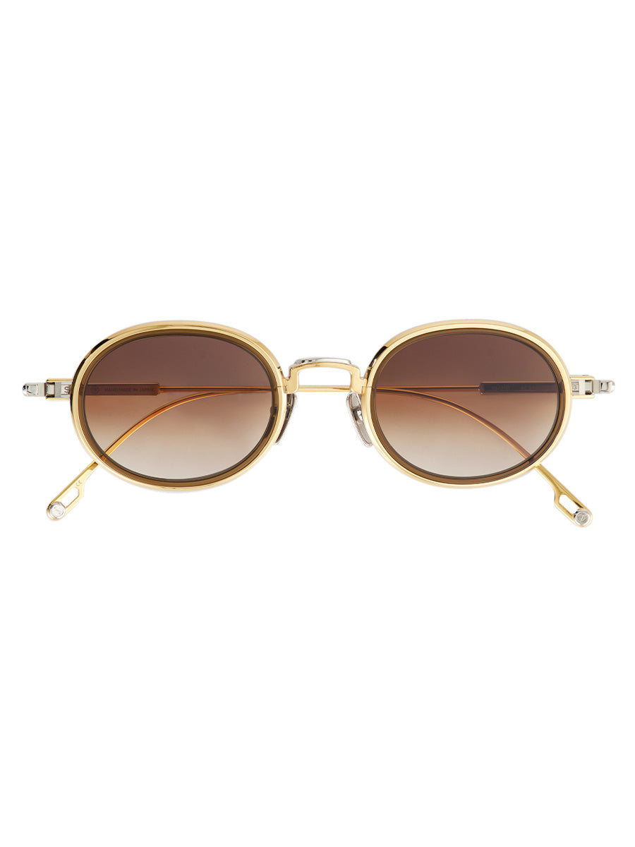 Acamar-T S1103 Yellow Gold and Platinum sunglasses