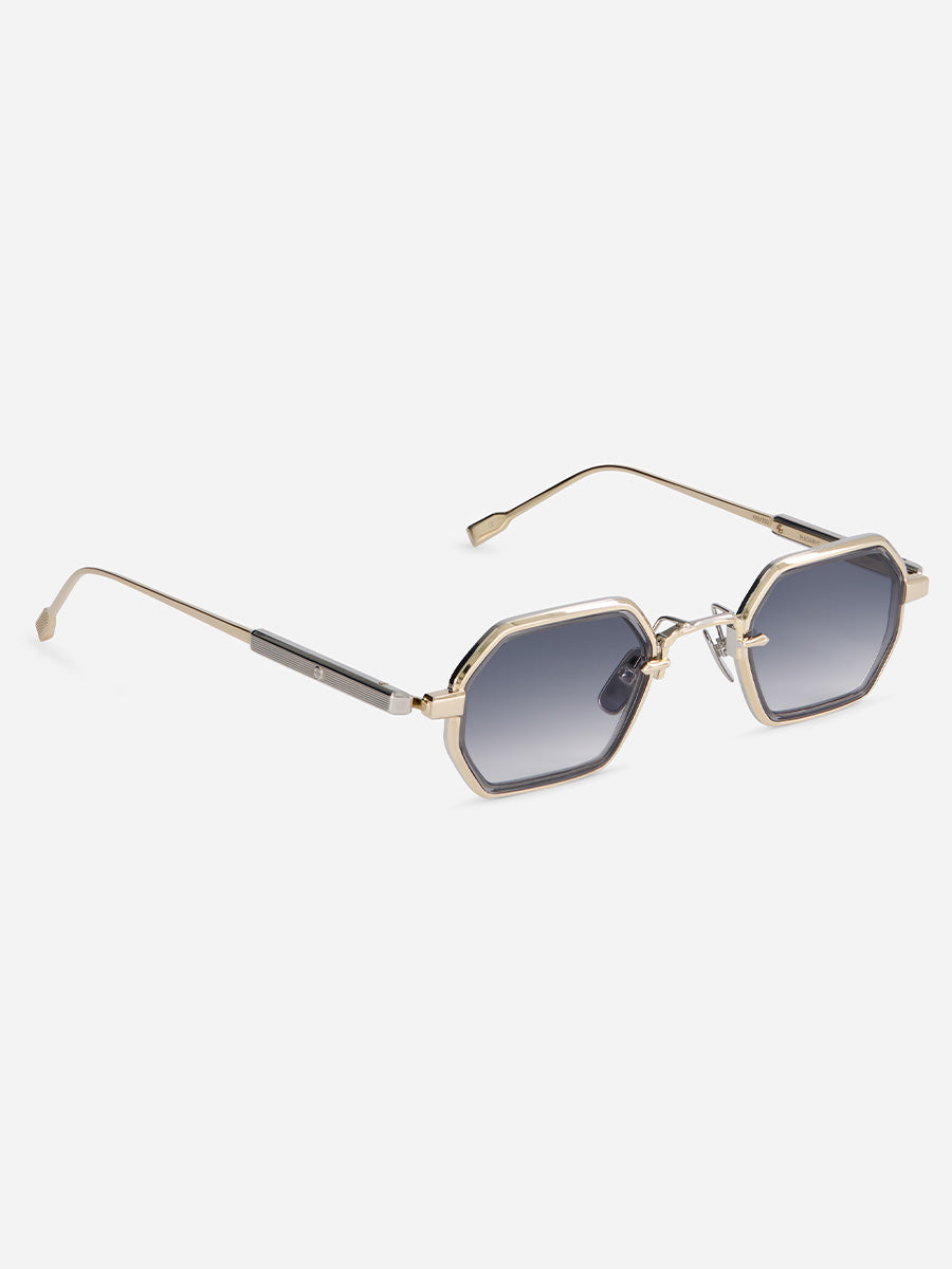 Hadar-T LG/P-1 Lunar Gold and Platinum sunglasses