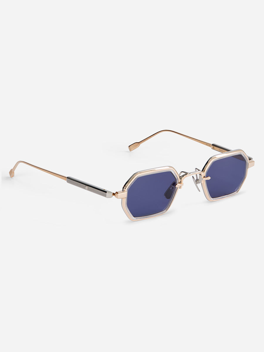 Hadar-T RG/P-1 Rose Gold and Platinum sunglasses