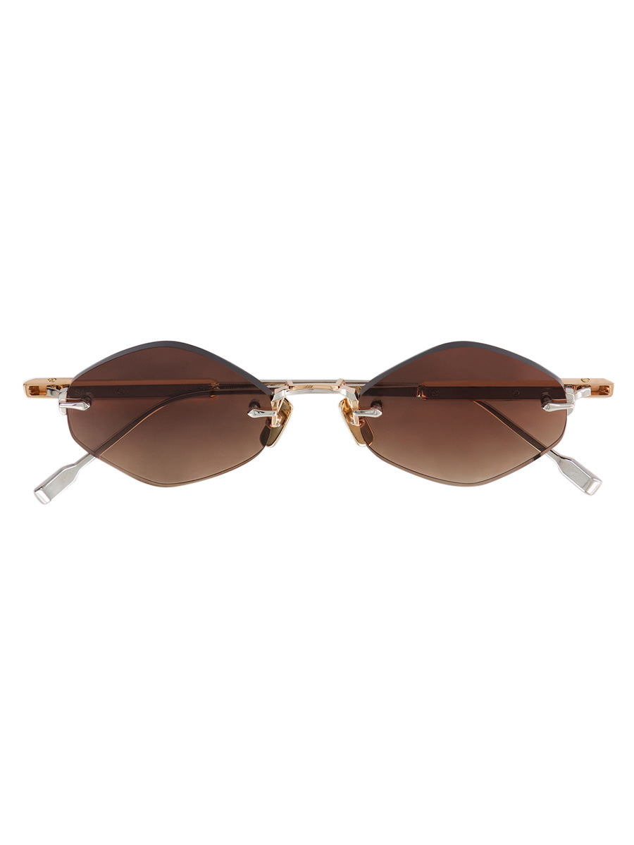 Terebellum V S1204 Rose Gold and Platinum sunglasses