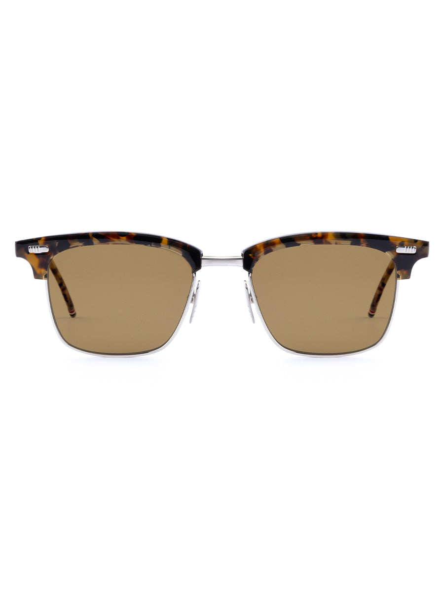 711A 205 Tokyo Tortoise Silver Plated Titanium Rectangular sunglasses