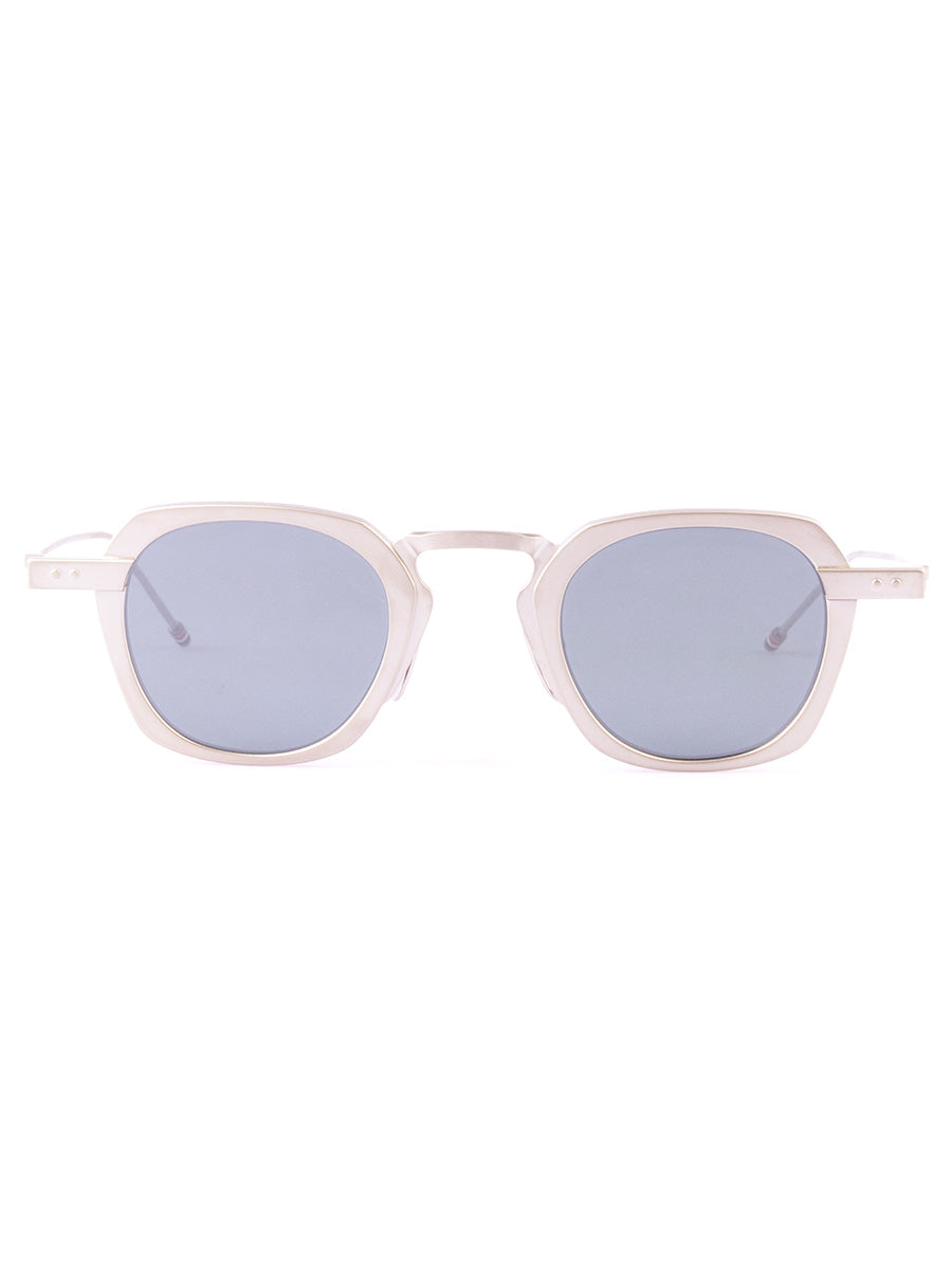 930A 045 Matte Silver Titanium Square sunglasses