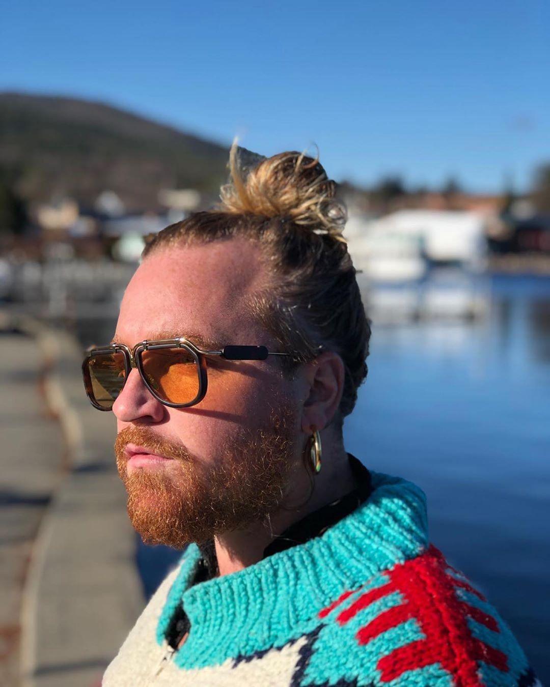 Adam Armstrong in Jacques Marie Mage - sunglasscurator