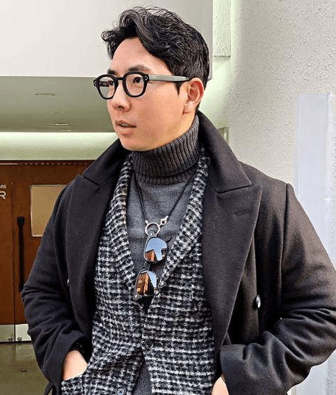 Aiden Kim in La Loop and Cutler and Gross - sunglasscurator