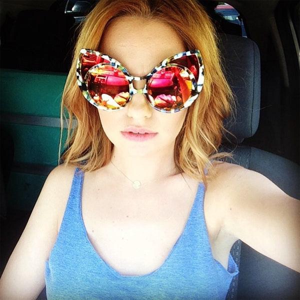 Alexandra Stan in KHALEDA RAJAB + FAHAD ALMARZOUQ - sunglasscurator