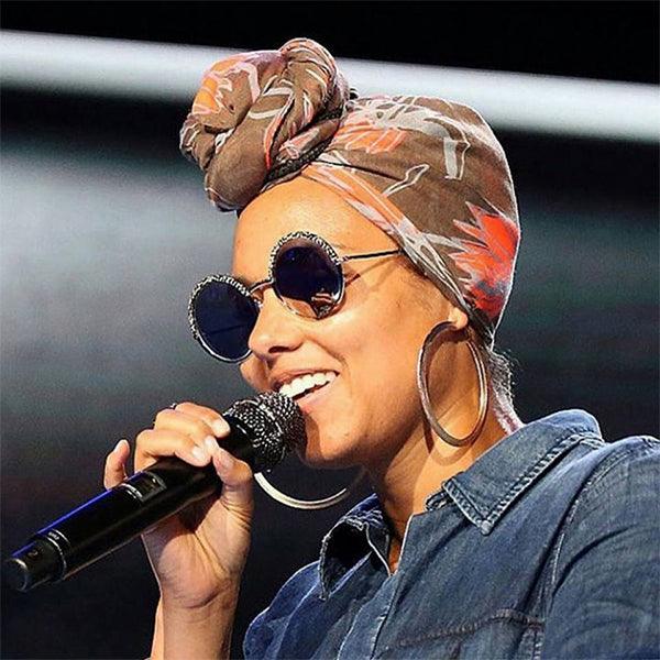 Alicia Keys in Cutler & Gross - sunglasscurator