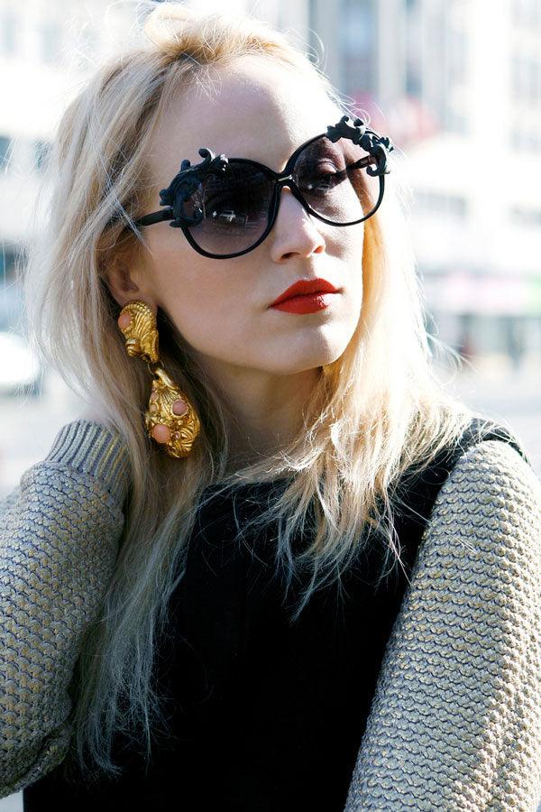 Alina Tanasa in MOO Eyewear - sunglasscurator