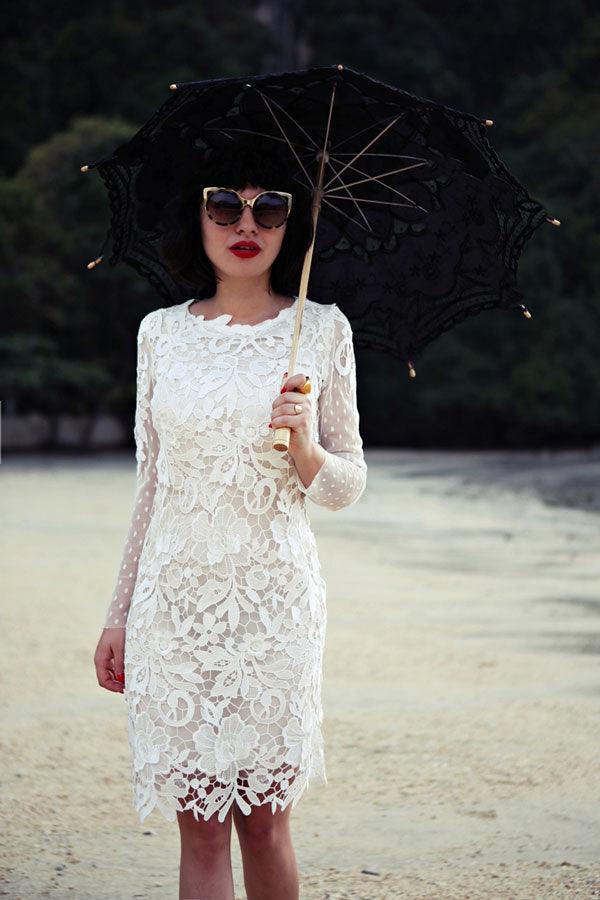 Ana Morodan in Erdem Eyewear - sunglasscurator
