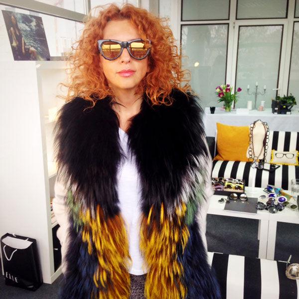 Anda Roman in Ksubi Eyewear - sunglasscurator