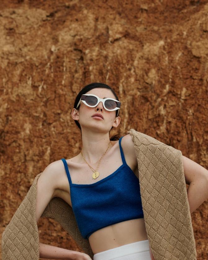 Andrada Sirca in Kaleos Eyehunters - sunglasscurator