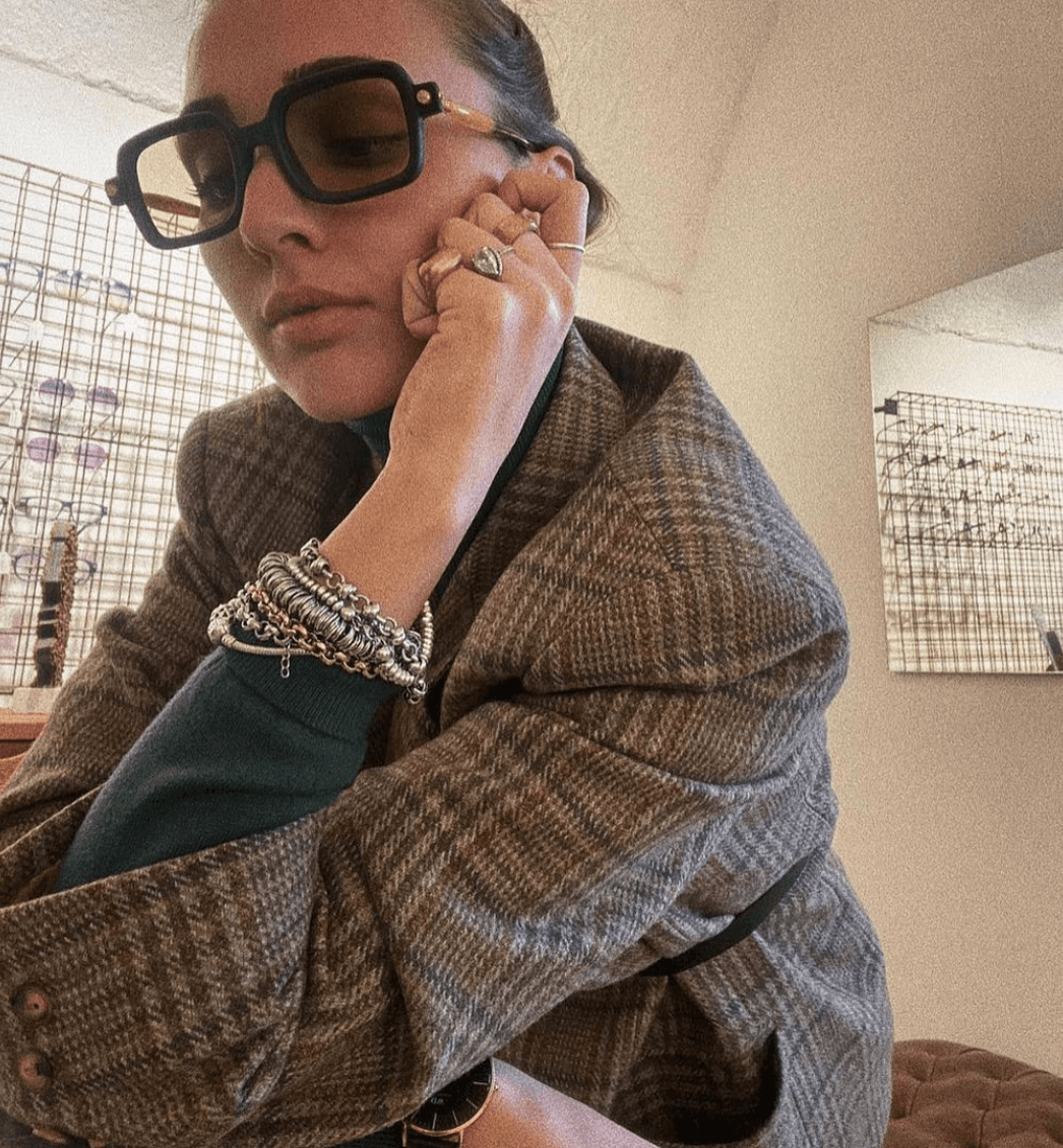 Angela Basile in Kuboraum - sunglasscurator