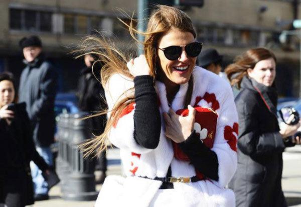 Anna Dello Ruso in Karen Walker Eyewear - sunglasscurator