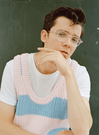 Asa Butterfield in Cutler and Gross - sunglasscurator
