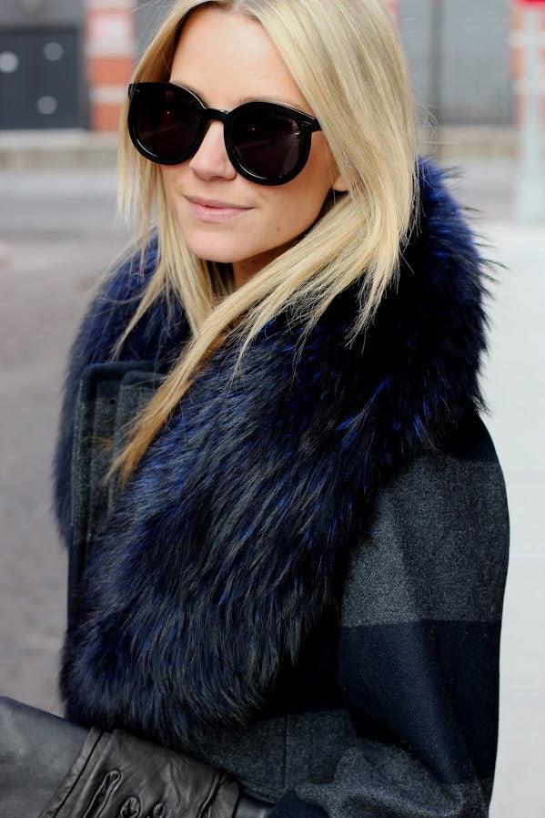 Blair Eadie in Karen Walker Super Duper - sunglasscurator