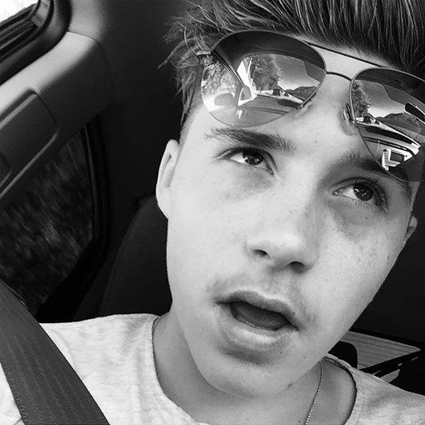 Brooklyn Beckham in Victoria Beckham - sunglasscurator