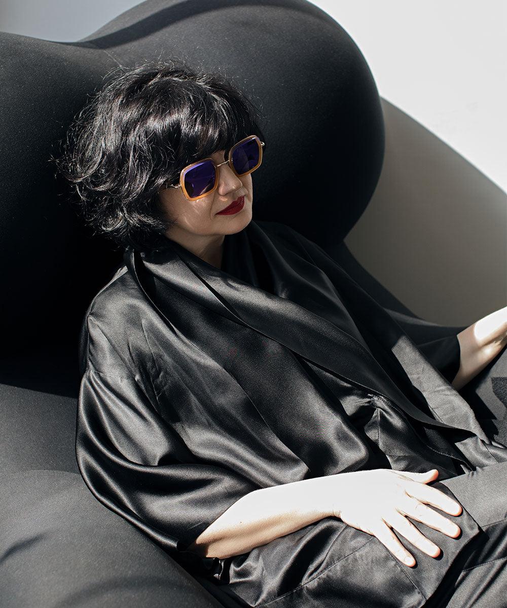 Carmen Secareanu in Cutler And Gross - sunglasscurator