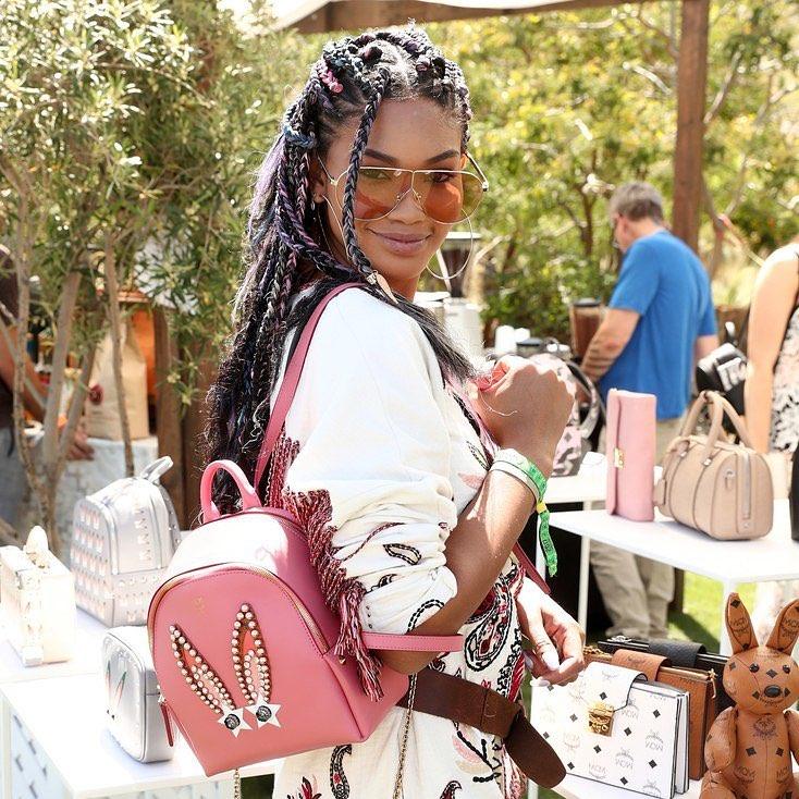 Chanel Iman in Phillip Lim - sunglasscurator