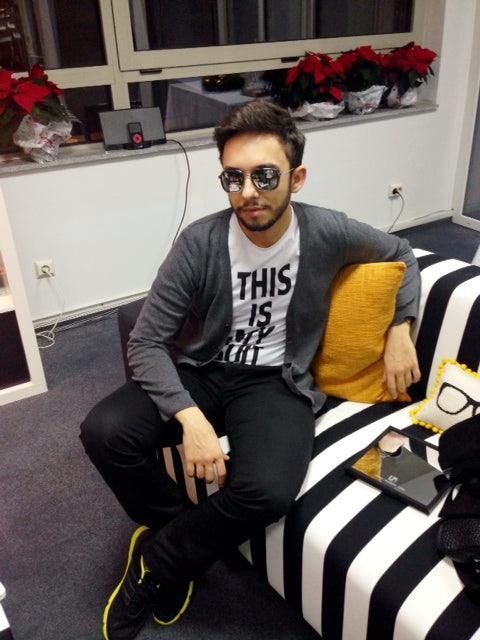 Claudiu Enescu in Linda Farrow Luxe - sunglasscurator