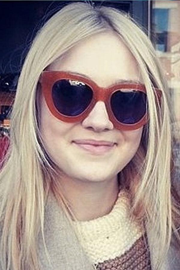 Dakota Fanning in Karen Walker Eyewear - sunglasscurator