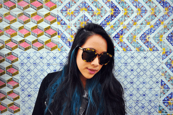 Denise Lai in Karen Walker - sunglasscurator
