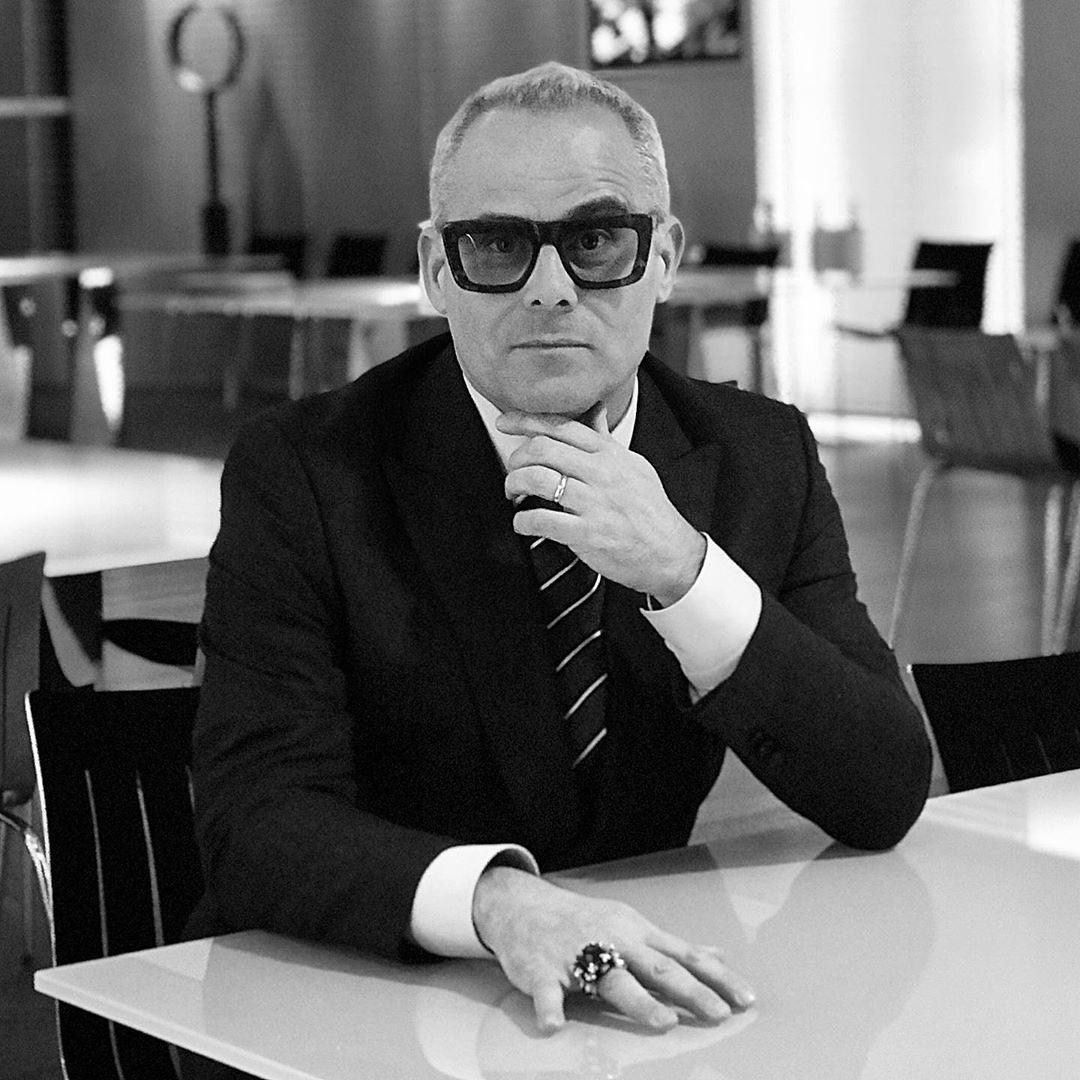 DJ Roberto Intrallazzi in Thom Browne Eyewear - sunglasscurator
