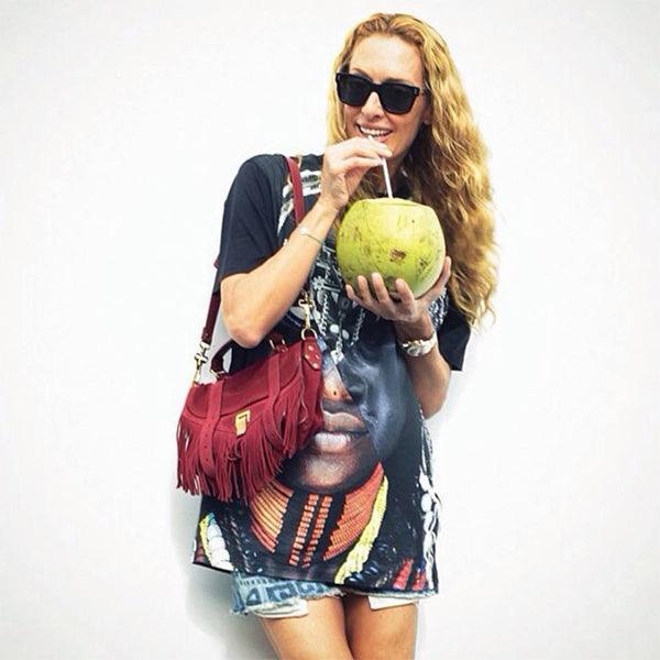 Elina Halimi in Linda Farrow Luxe - sunglasscurator