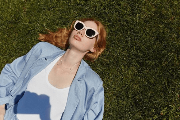 Elizaveta Precup in Victoria Beckham sunglasses - sunglasscurator