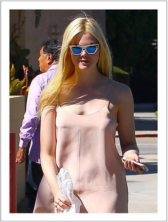 Elle Fanning in Karen Walker Eyewear - sunglasscurator