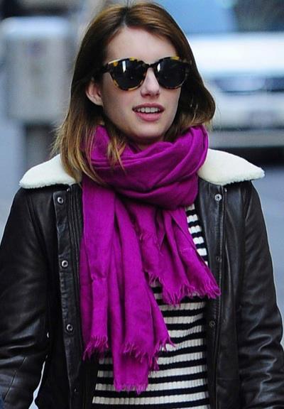 Emma Roberts in Karen Walker - sunglasscurator