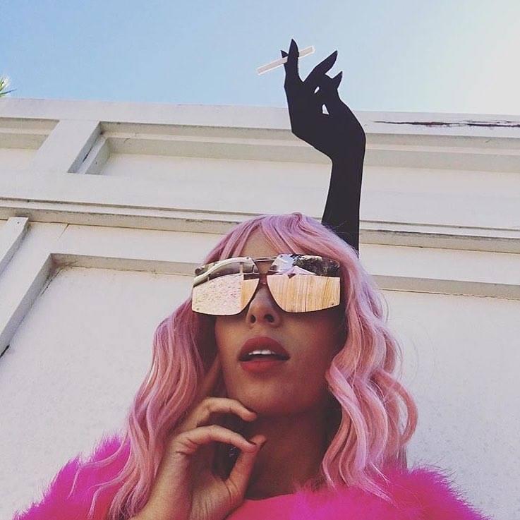 Fleur Egan in Karen Walker - sunglasscurator