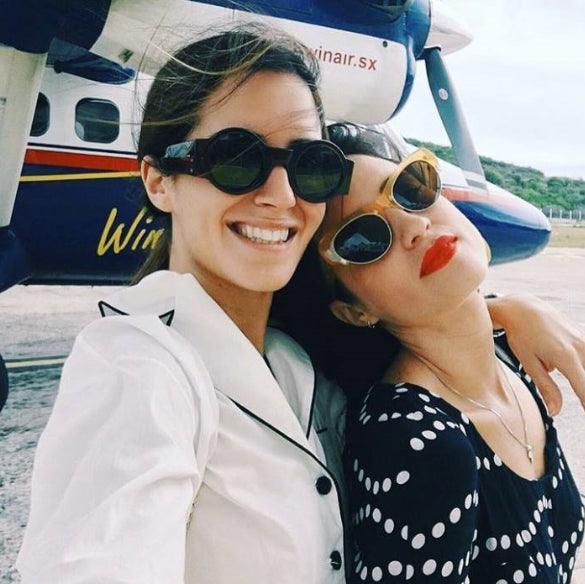 Gala Gonzalez in Dries Van Noten - sunglasscurator