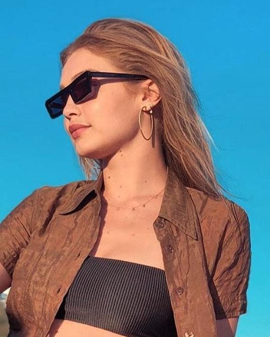Gigi Hadid in Karen Walker - sunglasscurator