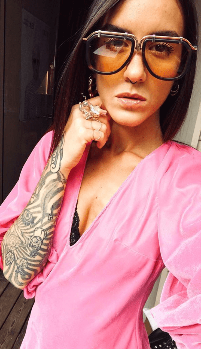 Giulia Cavalieri in Jacques Marie Mage - sunglasscurator