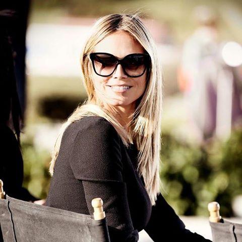 Heidi Klum in Dita Eyewear - sunglasscurator