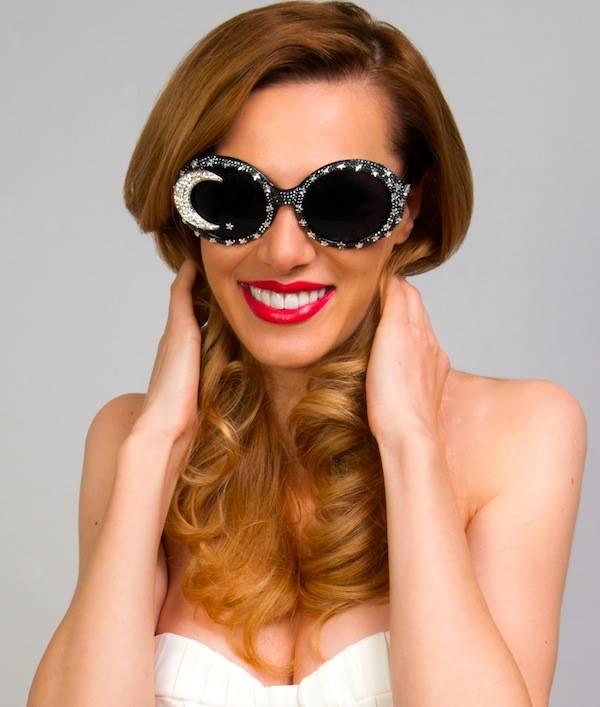 Janina Nectara in A-Morir Eyewear - sunglasscurator