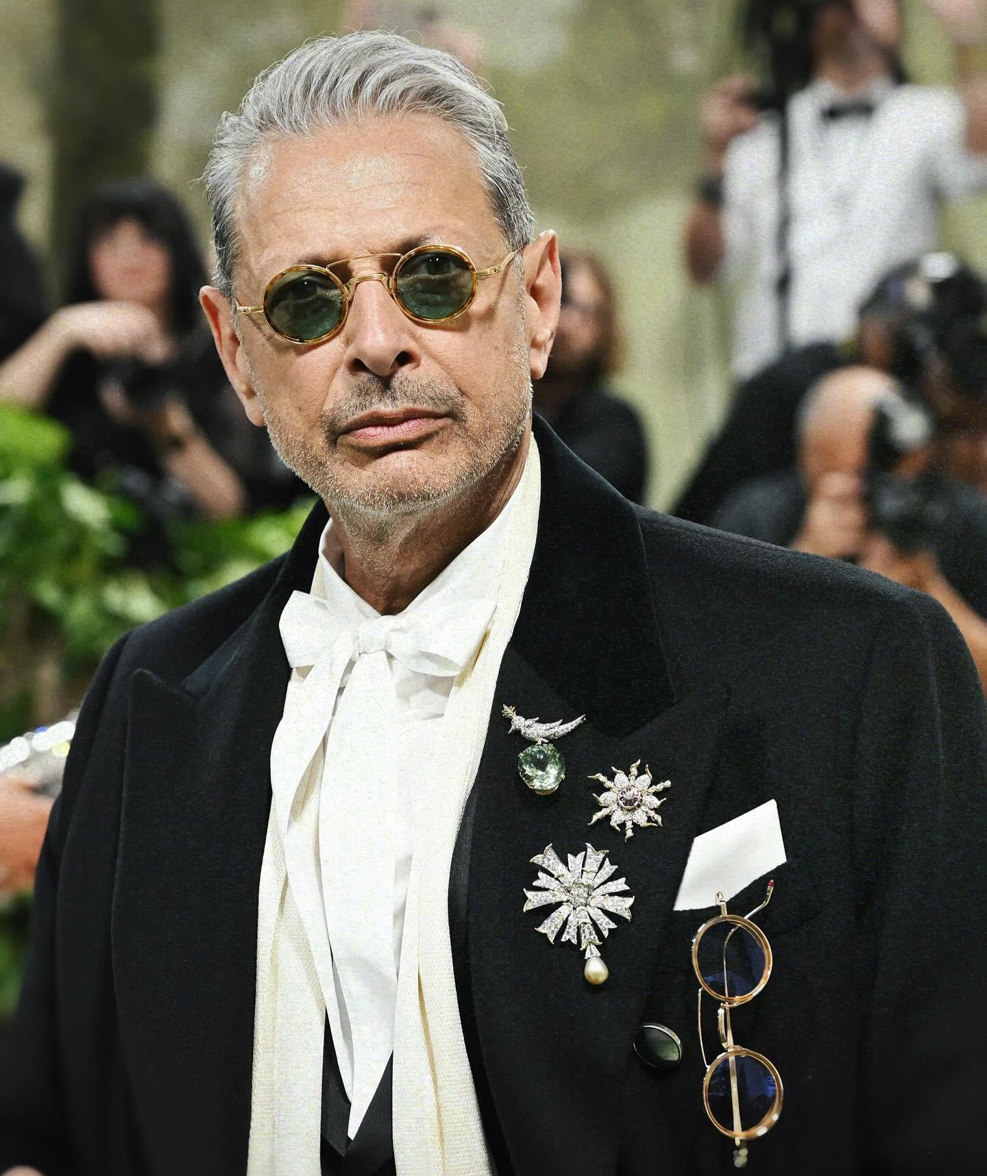 Jeff Goldblum in Jacques Marie Mage - sunglasscurator