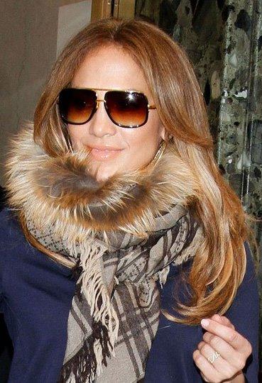 Jennifer Lopez in Dita Eyewear - sunglasscurator