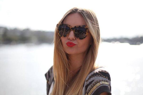 Jessica Stein in Karen Walker Eyewear - sunglasscurator