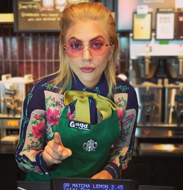 Lady Gaga in Karen Walker - sunglasscurator