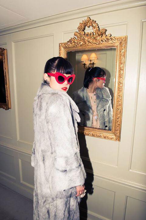 Leaf Greener in Jeremy Scott Eyewear - sunglasscurator