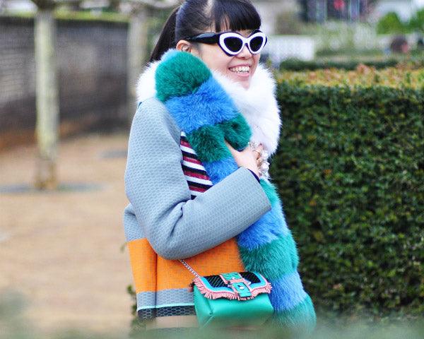 Leaf Greener in Prabal Gurung Eyewear - sunglasscurator