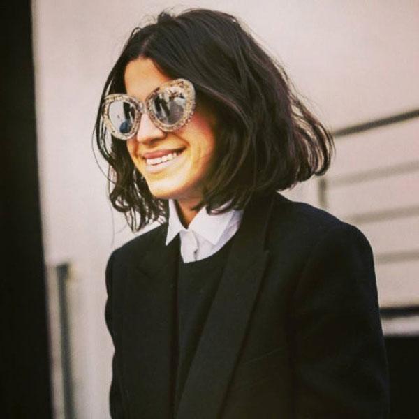 Leandra Medine in Karen Walker Eyewear - sunglasscurator