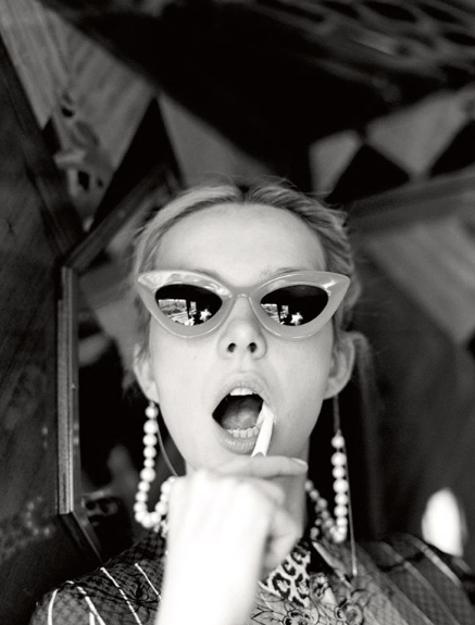 Leith Clark in Frame Chain - sunglasscurator