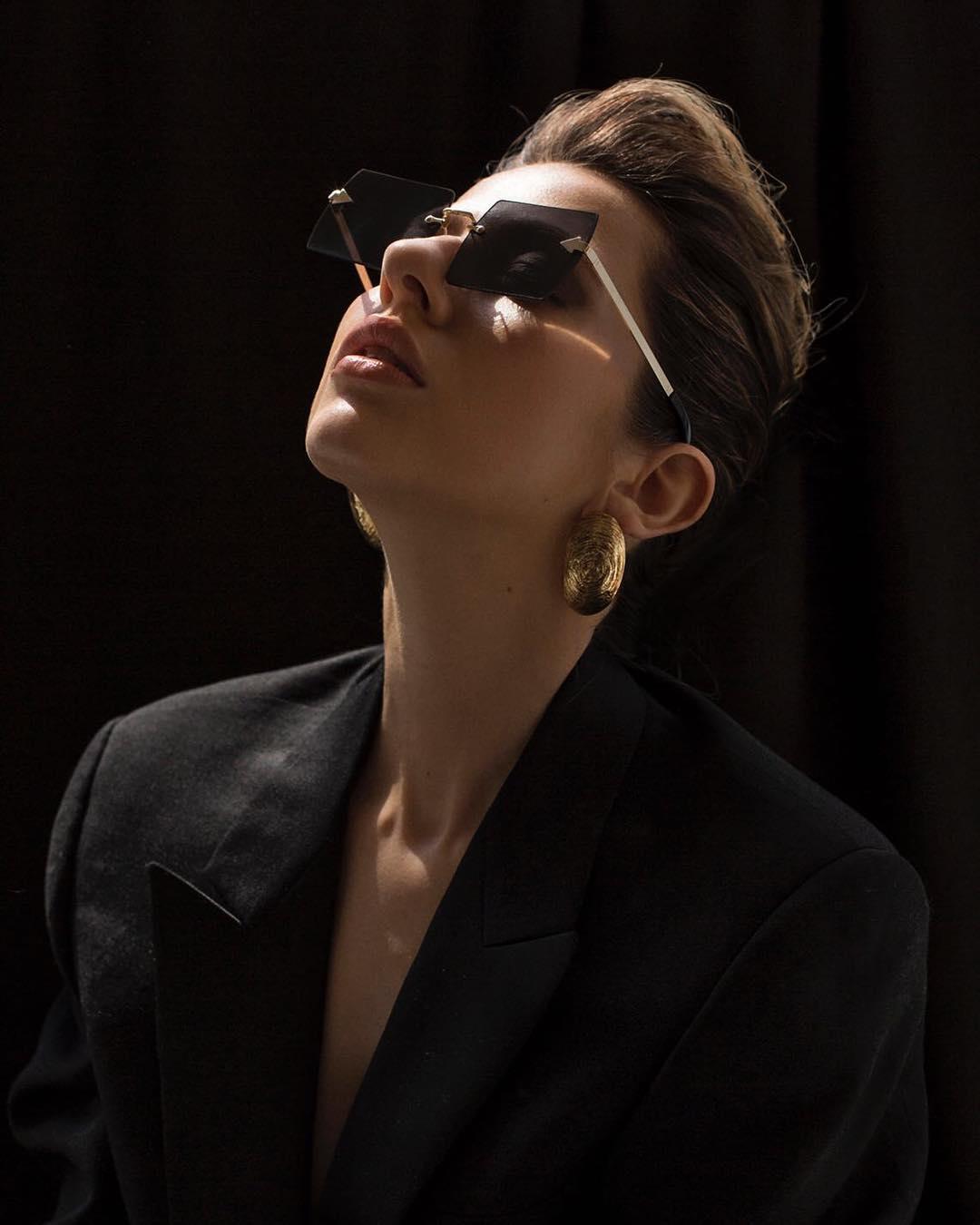 Lidia Buble in Karen Walker - sunglasscurator