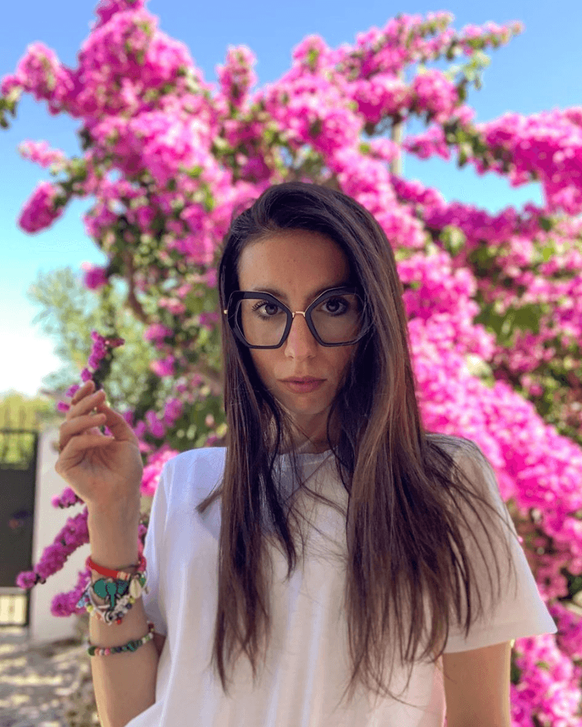 Maria Pia Miali in Spektre Eyewear - sunglasscurator